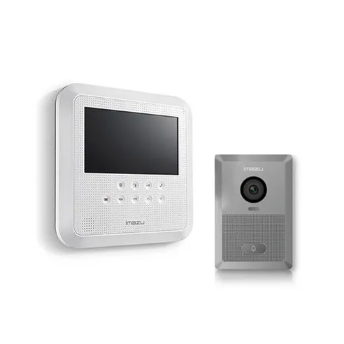 현대통신 아나로그 4선식 스마트 비디오폰 HAS-R2071A + 카메라 세트