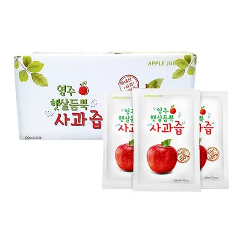 영주 햇살듬뿍 사과즙 30p, 3000ml, 1개