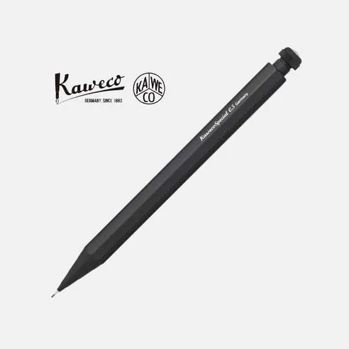 kaweco 카웨코 샤프 스페셜 알 블랙(0.5mm 0.7mm 0.9mm), 0.5mm, 1개
