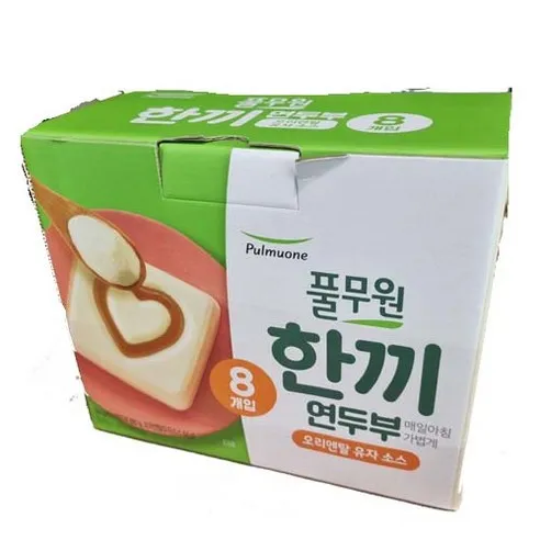 풀무원 하트 연두부 118g x 8, 880g, 1개