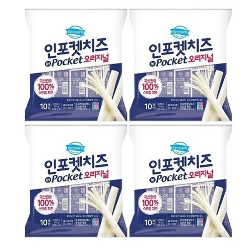 동원 덴마크 인포켓치즈, 20g, 40개