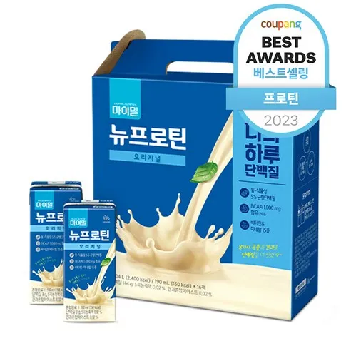 마이밀 마시는 뉴프로틴, 190ml, 16개