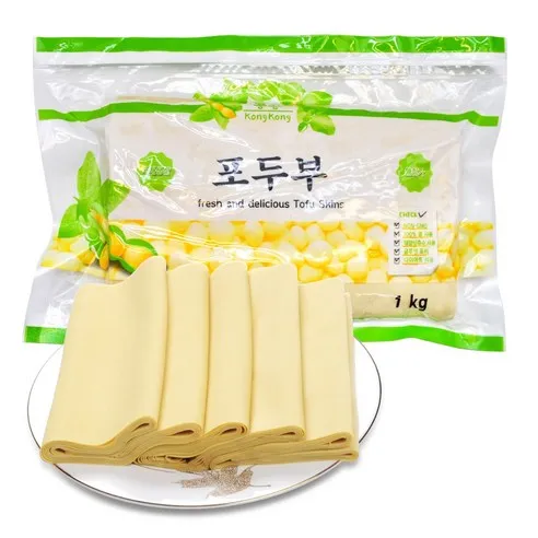 홍홍 중국식품 냉장 진공 국내생산 건두부 포두부, 2kg, 1개