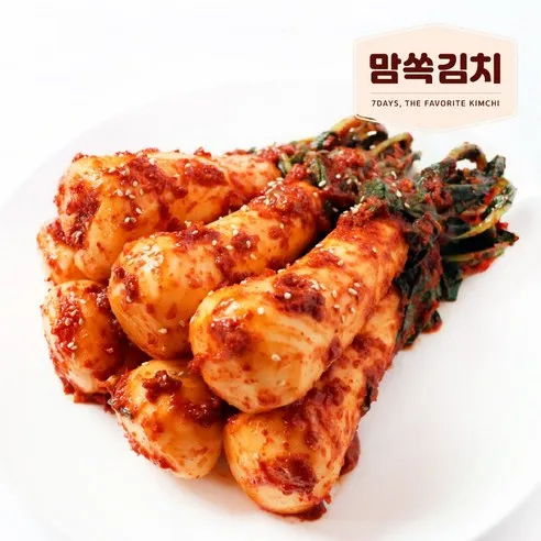 맘쏙김치 100% 국내산 총각김치, 5kg, 1개