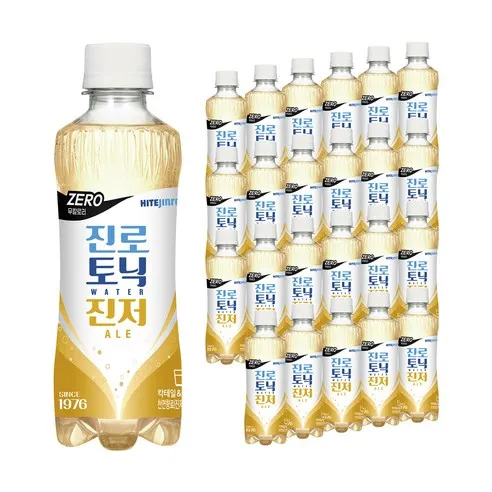 진로 토닉워터진저에일, 300ml, 24개