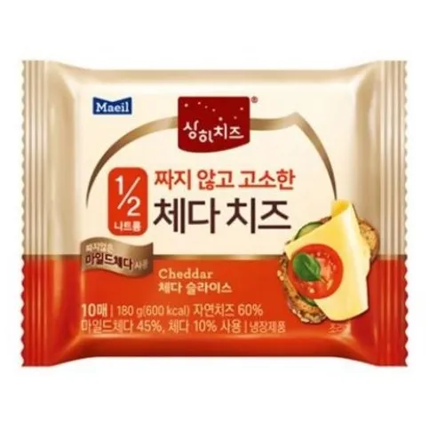 상하치즈 매일 짜지않고 고소한 치즈 180g(30매), 18g, 30개