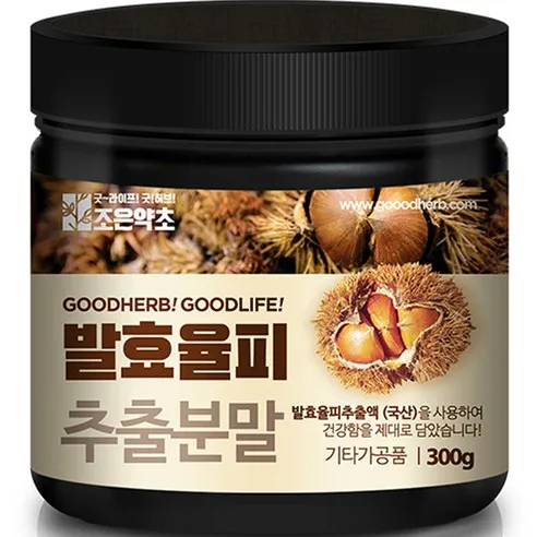 조은약초 발효율피 추출분말, 300g, 1개